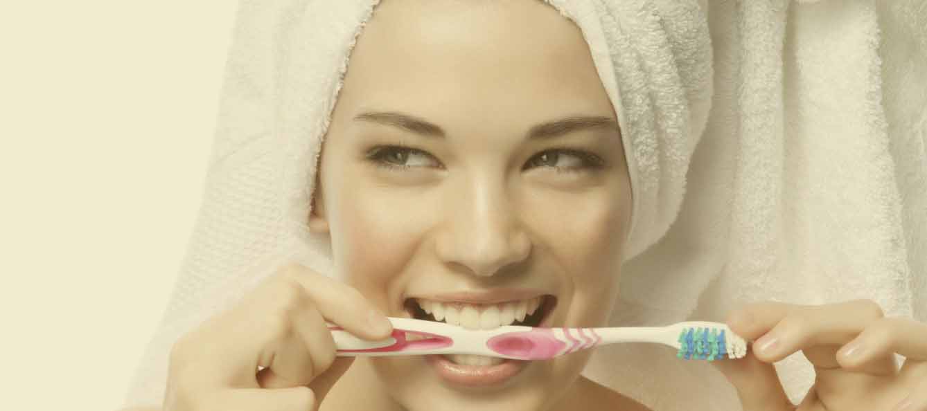 lavarse los dientes